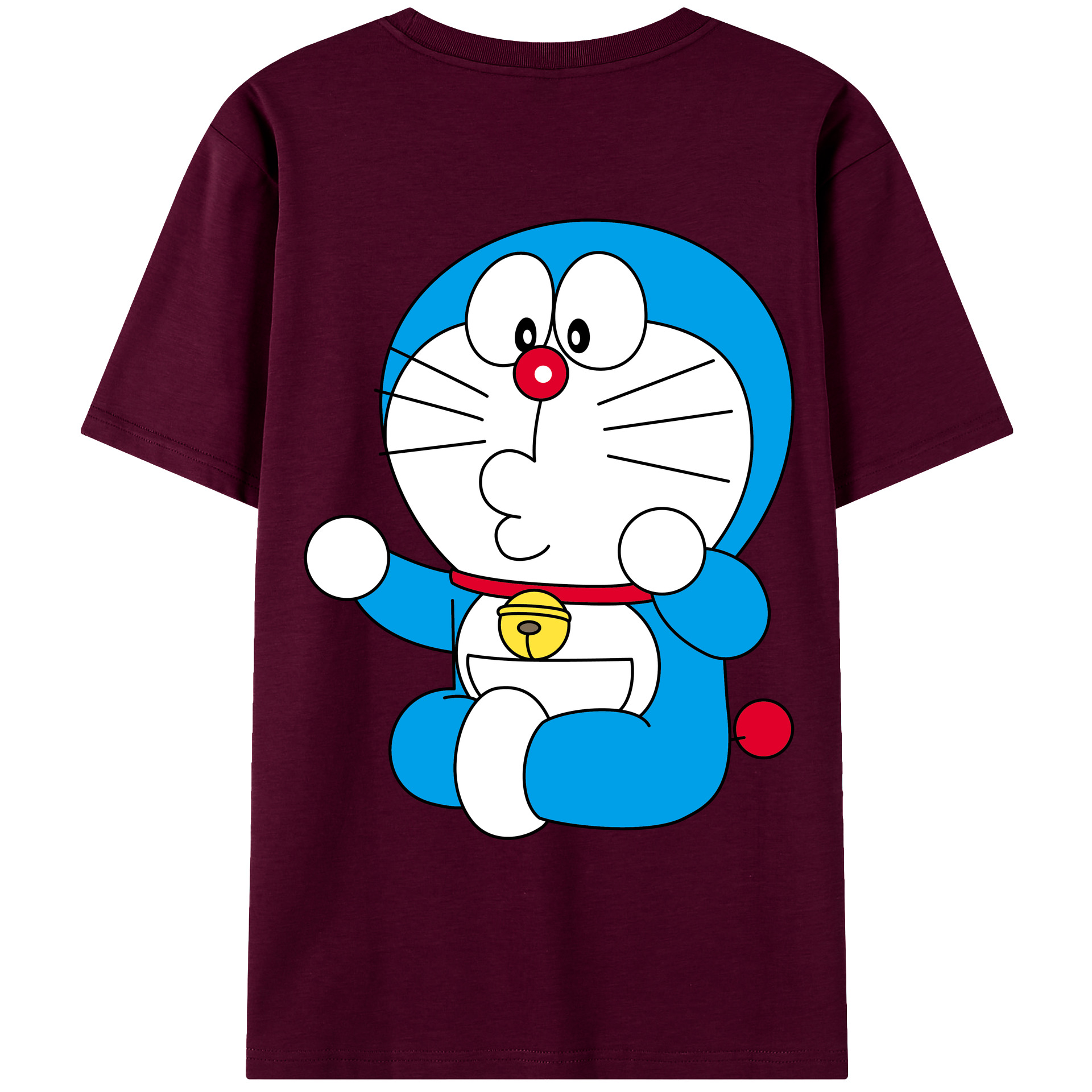 （画像用） ドラえもん Doraemon レディース半袖Tシャツ(バックプリント)